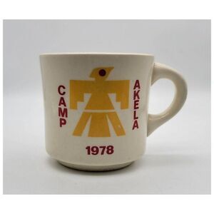 Vintage 1978 Camp Akela Coffee Mug